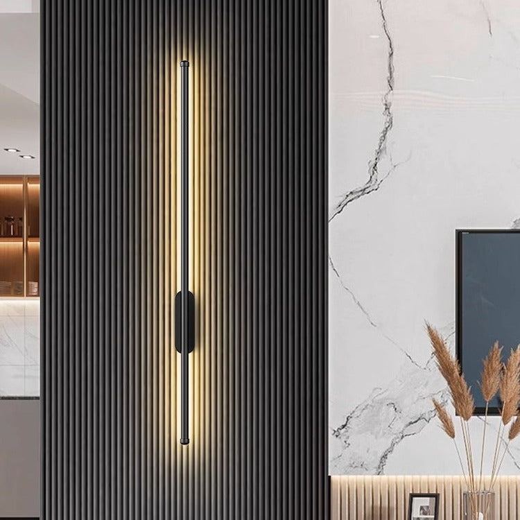 Wall Lamp Aluminium LED 59.7 cm Warm White Bedroom Hallway Vertical Accent Lighting Modern Scandinavian Sconce | Thomler