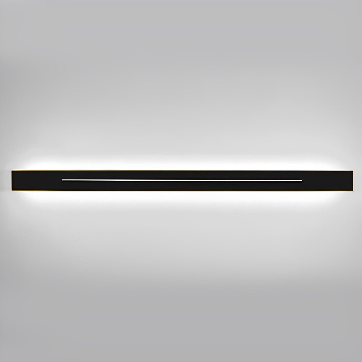 Wall Lamp Iron Acrylic LED 120.0 cm Black Bedroom Hallway Modern Linear Sconce Mirror Accent Lighting | Thomler