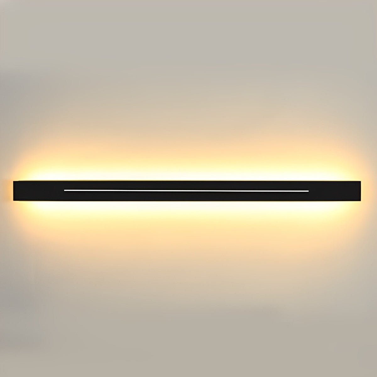 Wall Lamp Iron Acrylic LED 120.0 cm Black Bedroom Hallway Modern Linear Sconce Mirror Accent Lighting | Thomler