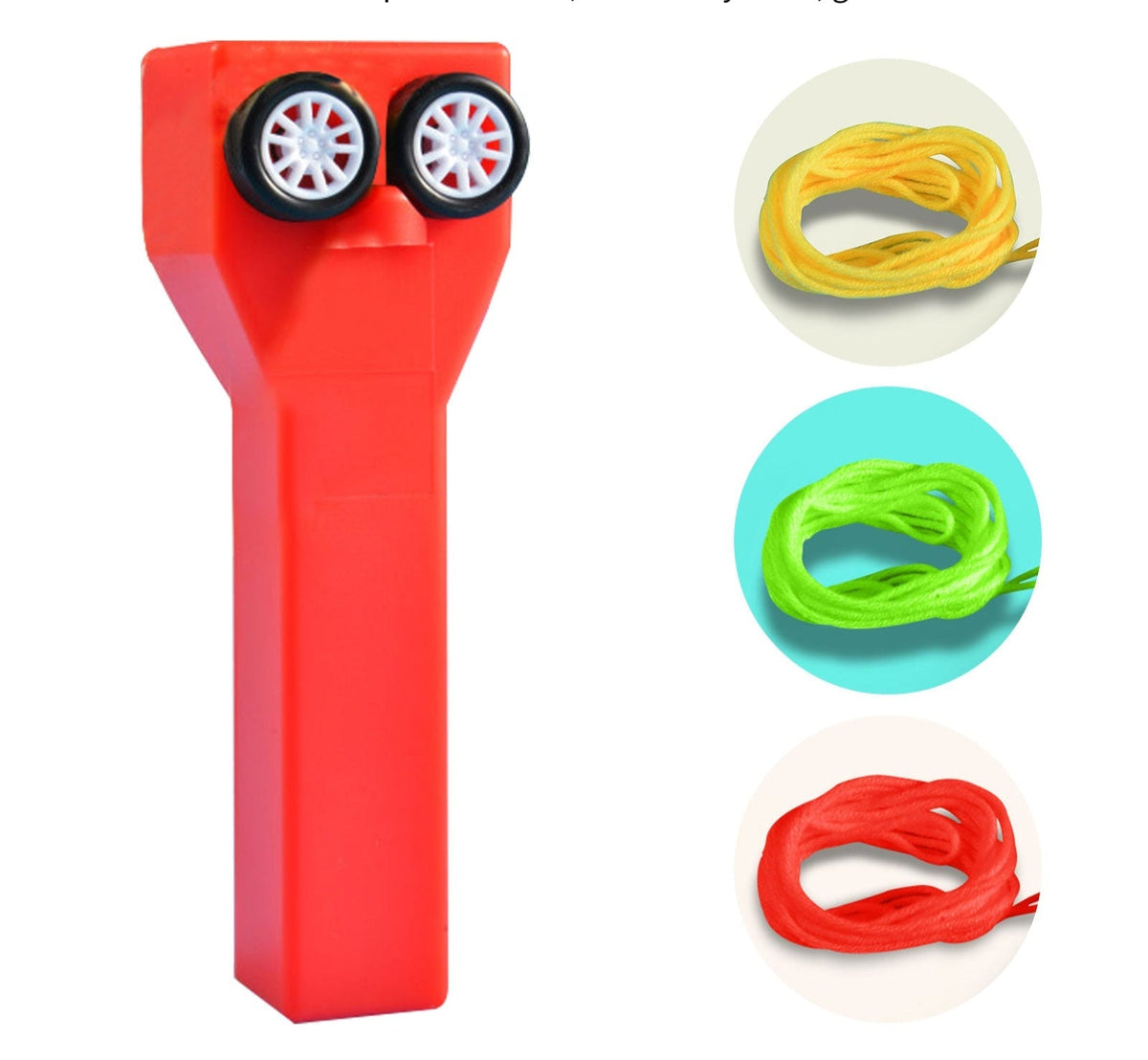 Handheld String Spinner Toy Fidget Gadget Loop Launcher Rechargeable Physics Game for Kids Adults Desktop Party | Thomler