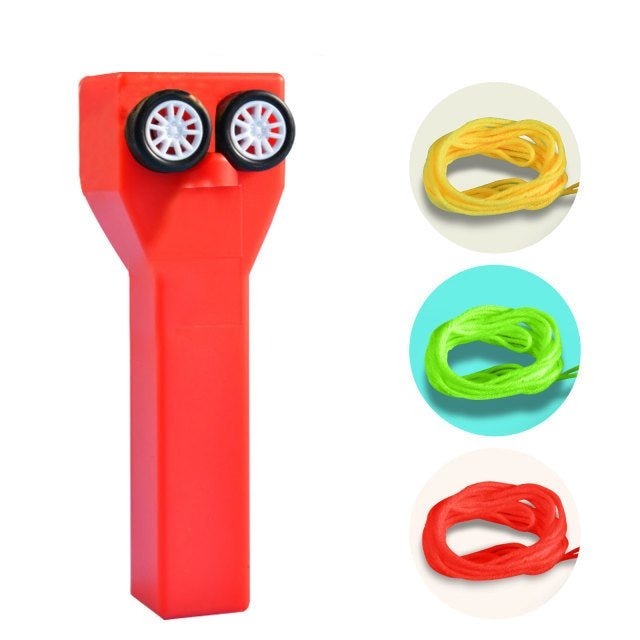 Handheld String Spinner Toy Fidget Gadget Loop Launcher Rechargeable Physics Game for Kids Adults Desktop Party | Thomler