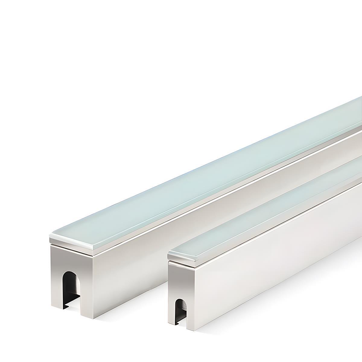 Recessed Pathway LED Light Strip – 40 in Weatherproof Steel Linear Fixture for Driveways & Patios | Thomler