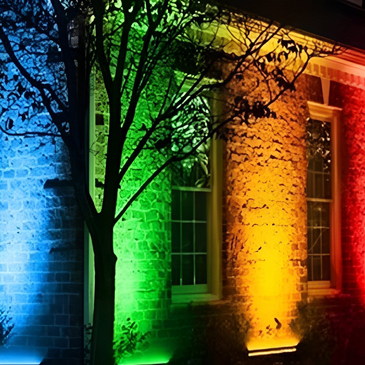 LED Wall Washer Aluminium 100.0 cm RGB Outdoor Facade Garden Lighting Dimmable Waterproof Architectural Strip Light | Thomler