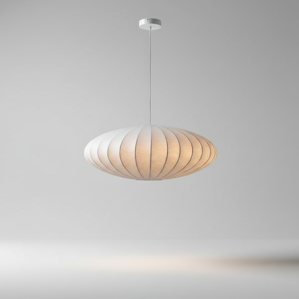 Pendant Light Silk Crystal 30.5 cm Dining Room Living Room Hallway Hanging Ceiling Lamp Glamour Mood Lighting | Thomler