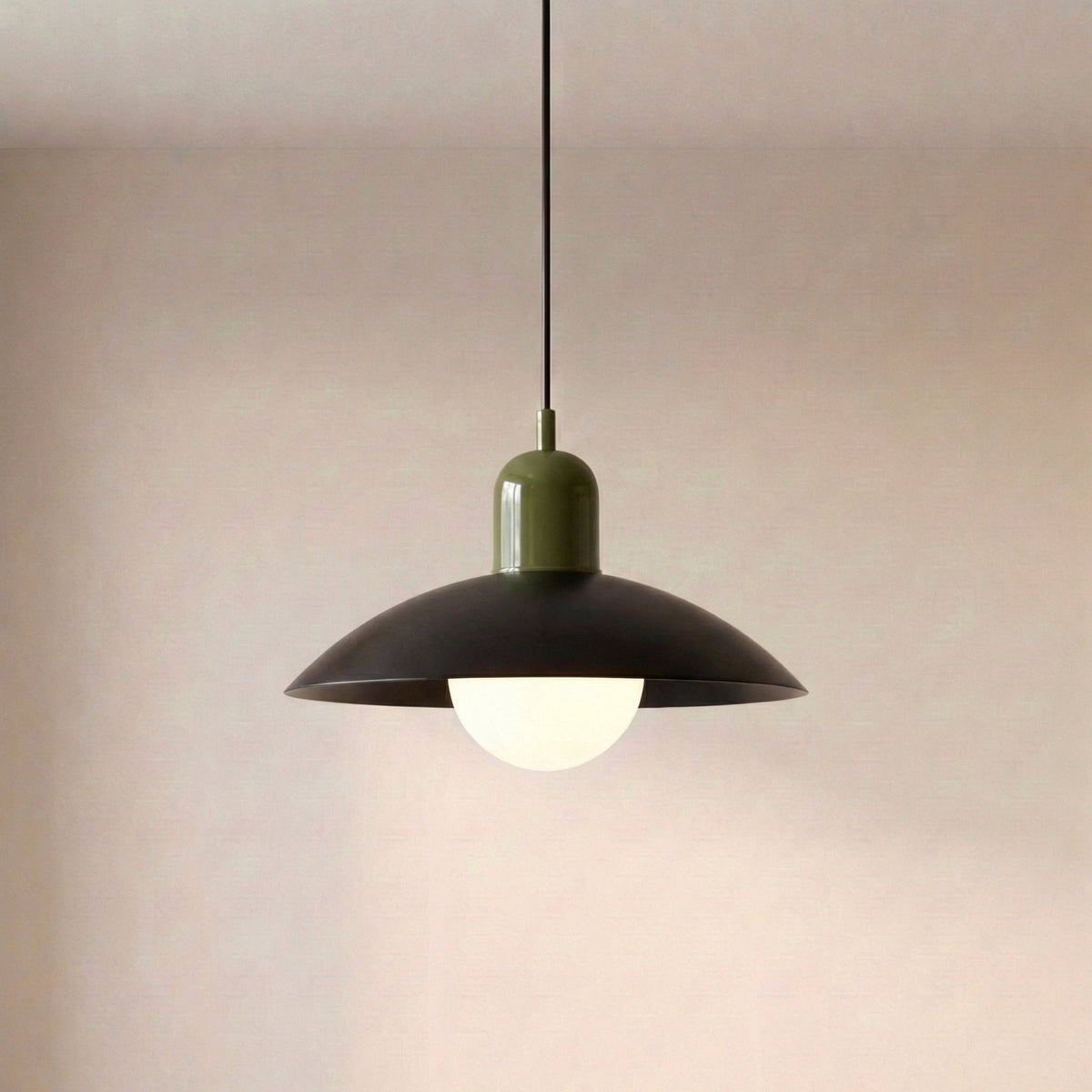 Round Iron Pendant Light with Adjustable 59 in Cable for Kitchen Island, Dining Table & Living Room | Scandinavian Modern Design in 20 | Thomler