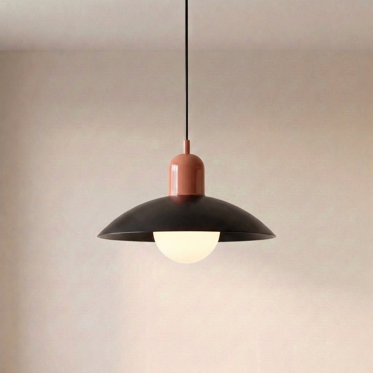 Round Iron Pendant Light with Adjustable 59 in Cable for Kitchen Island, Dining Table & Living Room | Scandinavian Modern Design in 20 | Thomler