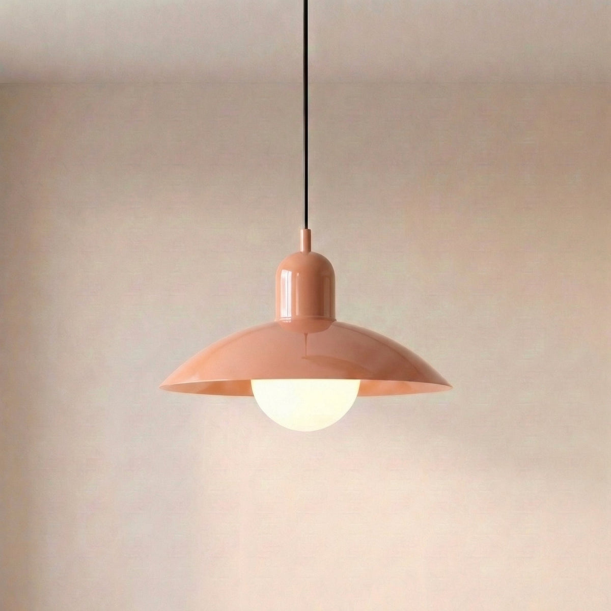 Round Iron Pendant Light with Adjustable 59 in Cable for Kitchen Island, Dining Table & Living Room | Scandinavian Modern Design in 20 | Thomler