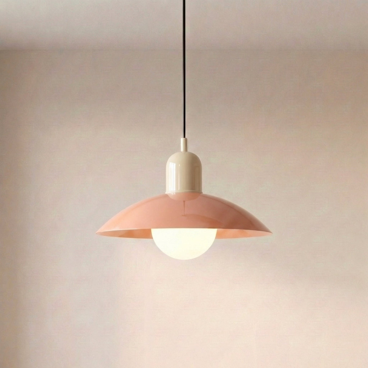 Round Iron Pendant Light with Adjustable 59 in Cable for Kitchen Island, Dining Table & Living Room | Scandinavian Modern Design in 20 | Thomler
