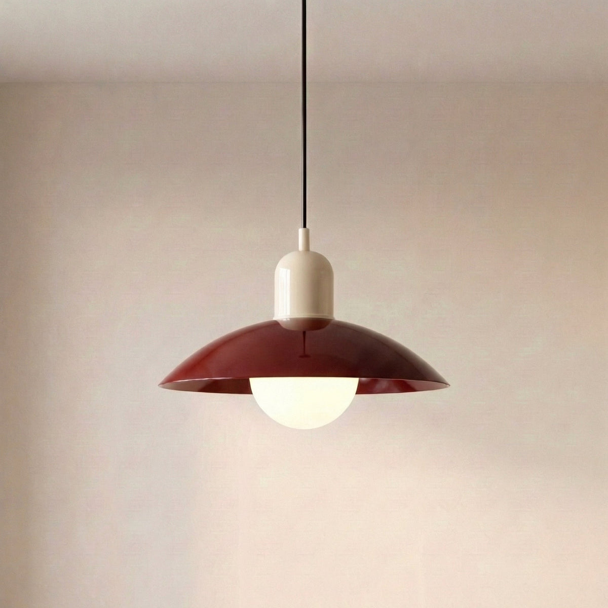 Round Iron Pendant Light with Adjustable 59 in Cable for Kitchen Island, Dining Table & Living Room | Scandinavian Modern Design in 20 | Thomler