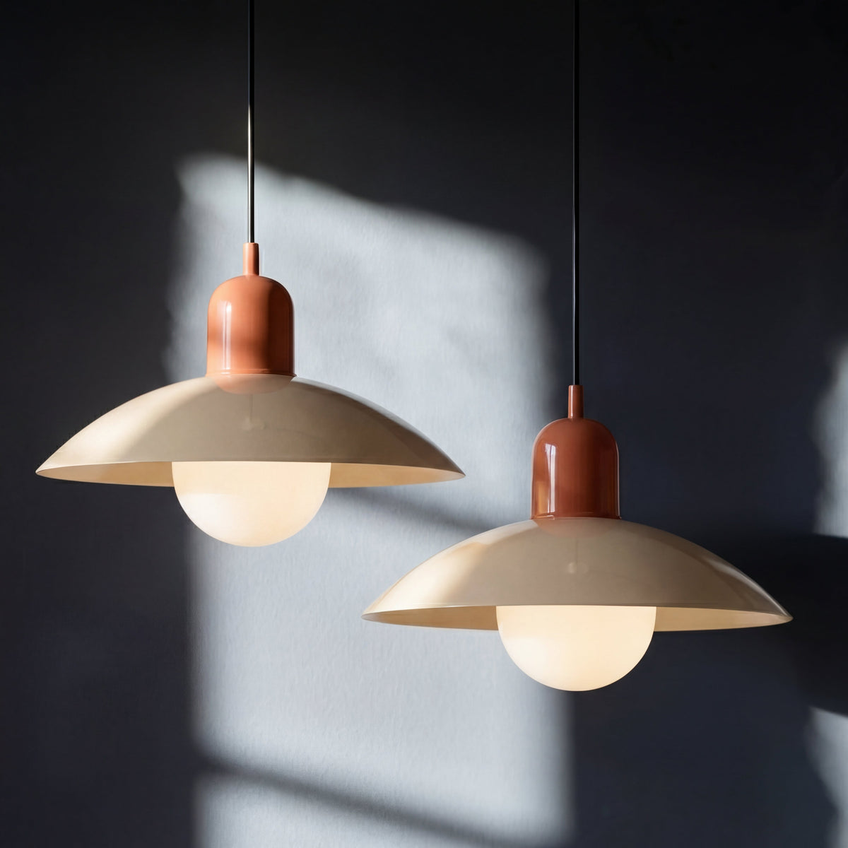 Round Iron Pendant Light with Adjustable 59 in Cable for Kitchen Island, Dining Table & Living Room | Scandinavian Modern Design in 20 | Thomler