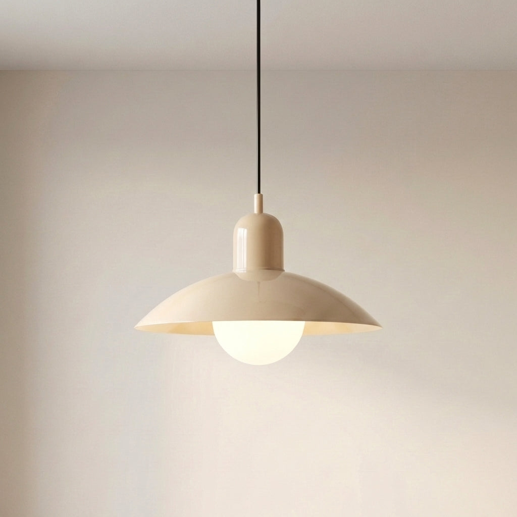 Round Iron Pendant Light with Adjustable 59 in Cable for Kitchen Island, Dining Table & Living Room | Scandinavian Modern Design in 20 | Thomler