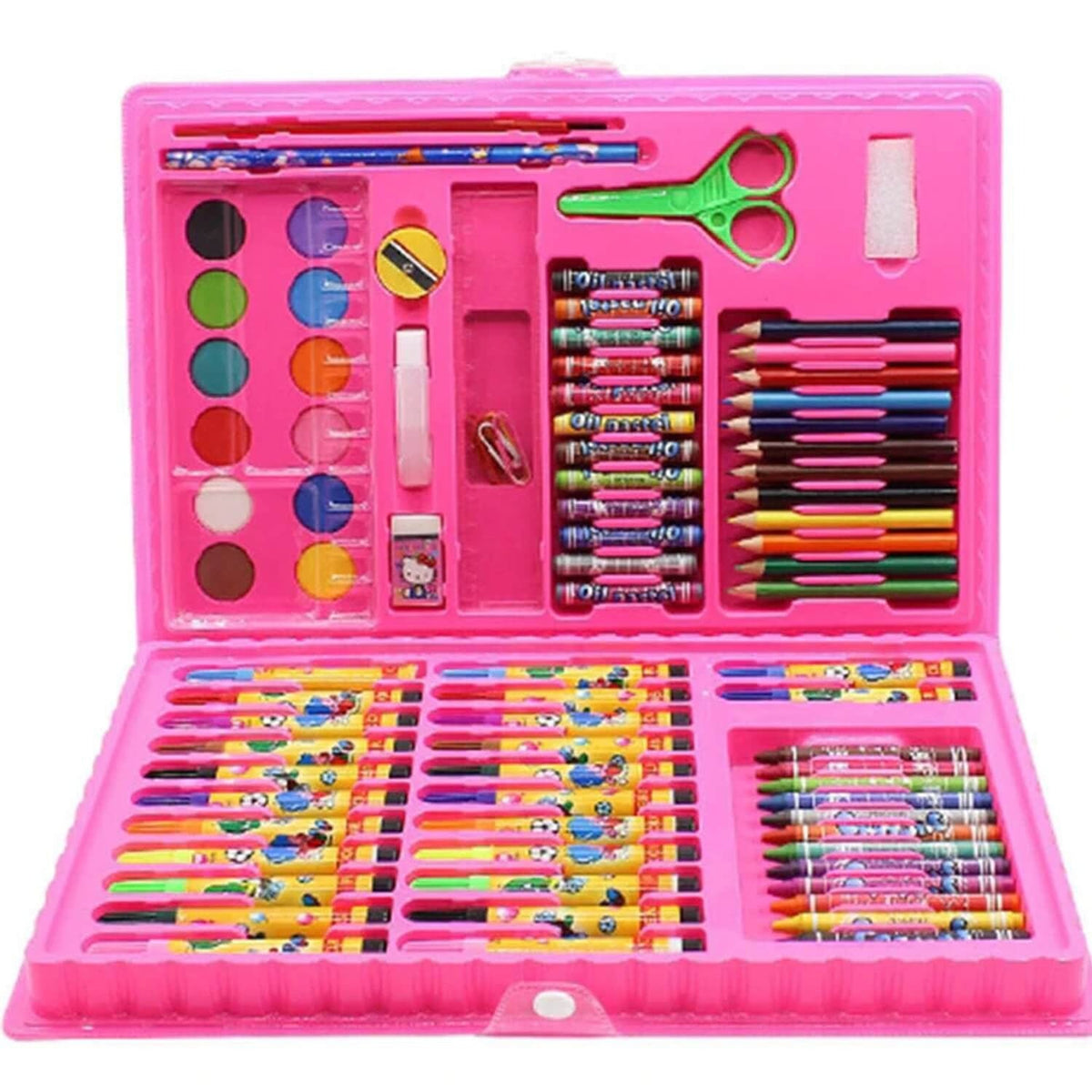208-Piece Kids Art Supply Set with Crayons Markers Colored Pencils for Drawing Coloring Creative Play Boys Girls | Thomler