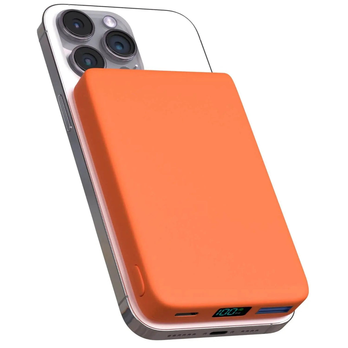 Magnetic Battery Pack for iPhone – Snap-On Wireless Charging Solution | Thomler