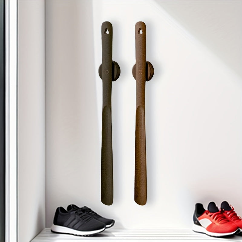 Shoehorn Metal Ergonomic Handle Extra Long Daily Use Mobility Aid Shoe Helper | Thomler