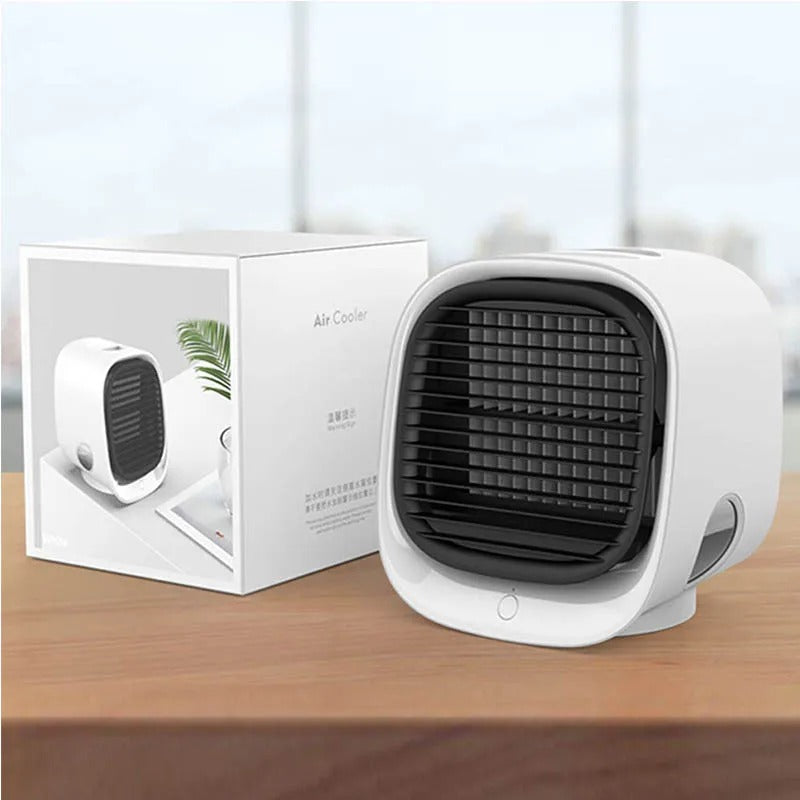 Desktop Personal Air Cooler with Humidifier Function Quiet Evaporative Cooling Fan for Bedroom Office Small Spaces Portable USB Powered | Thomler