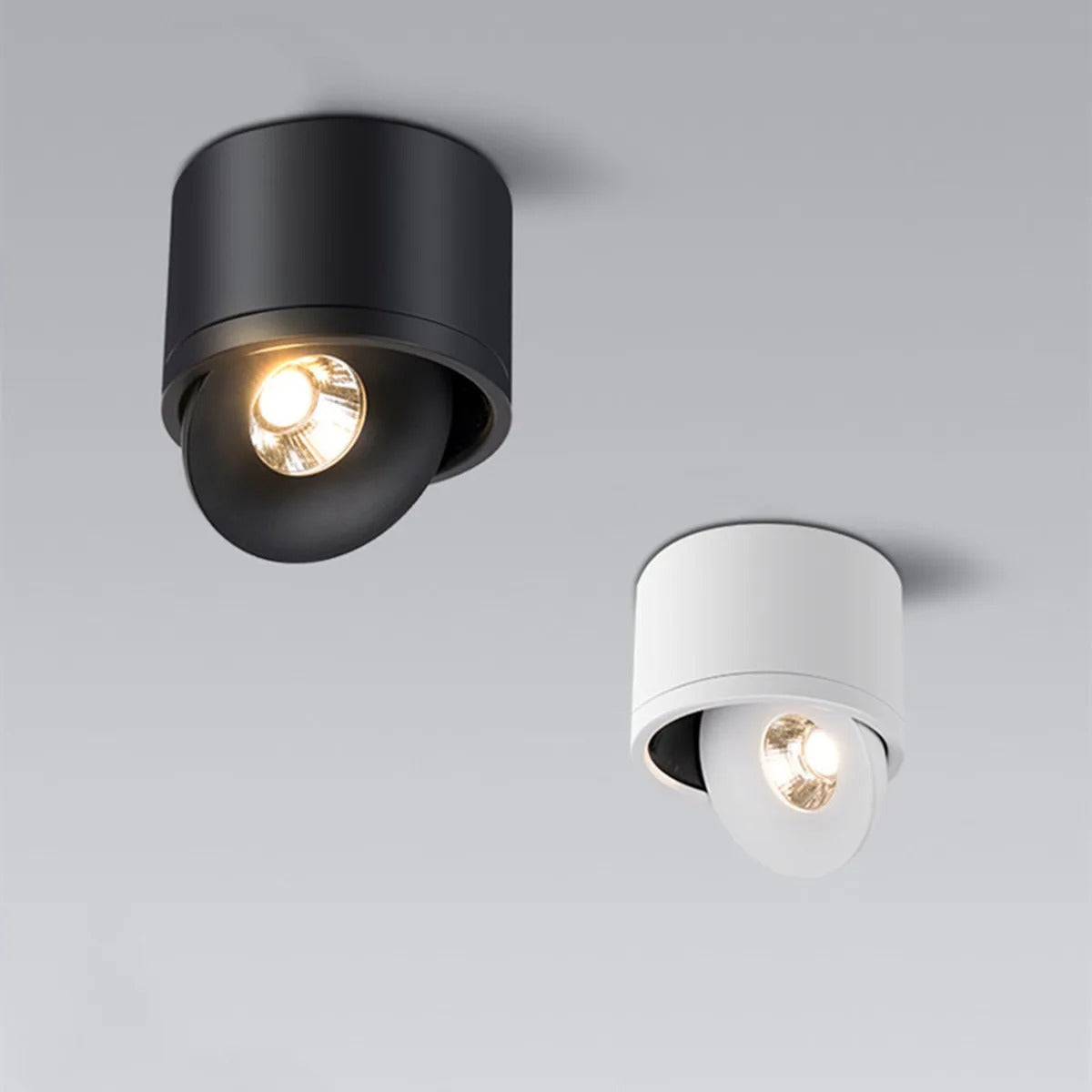 Adjustable Directional LED Ceiling Spotlight – Rotating Track Light for Accent Lighting | Thomler