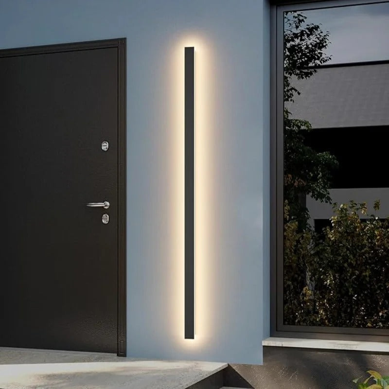 IP65 Weatherproof Rectangular LED Step Light for Outdoor Stairs, Walkways & Entryways – Downcast Pathway Sconce | Thomler