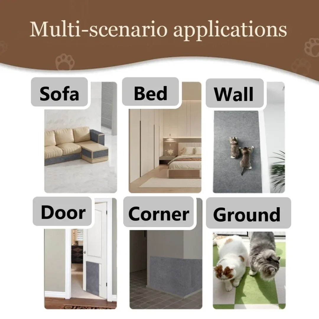 Furniture Scratch Guard Sheets for Cats – Trim-to-Fit Couch & Chair Protectors in 6 Colors | Thomler