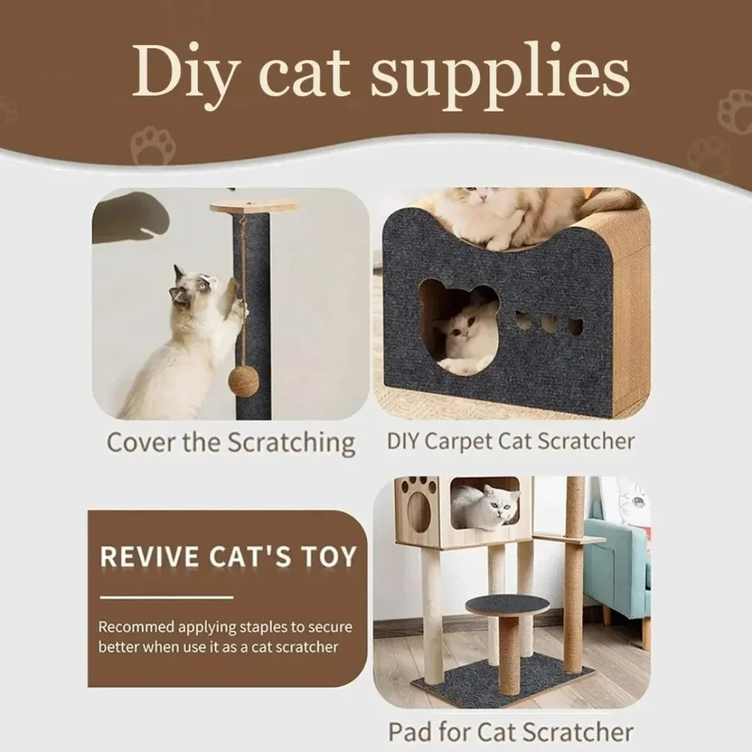 Furniture Scratch Guard Sheets for Cats – Trim-to-Fit Couch & Chair Protectors in 6 Colors | Thomler
