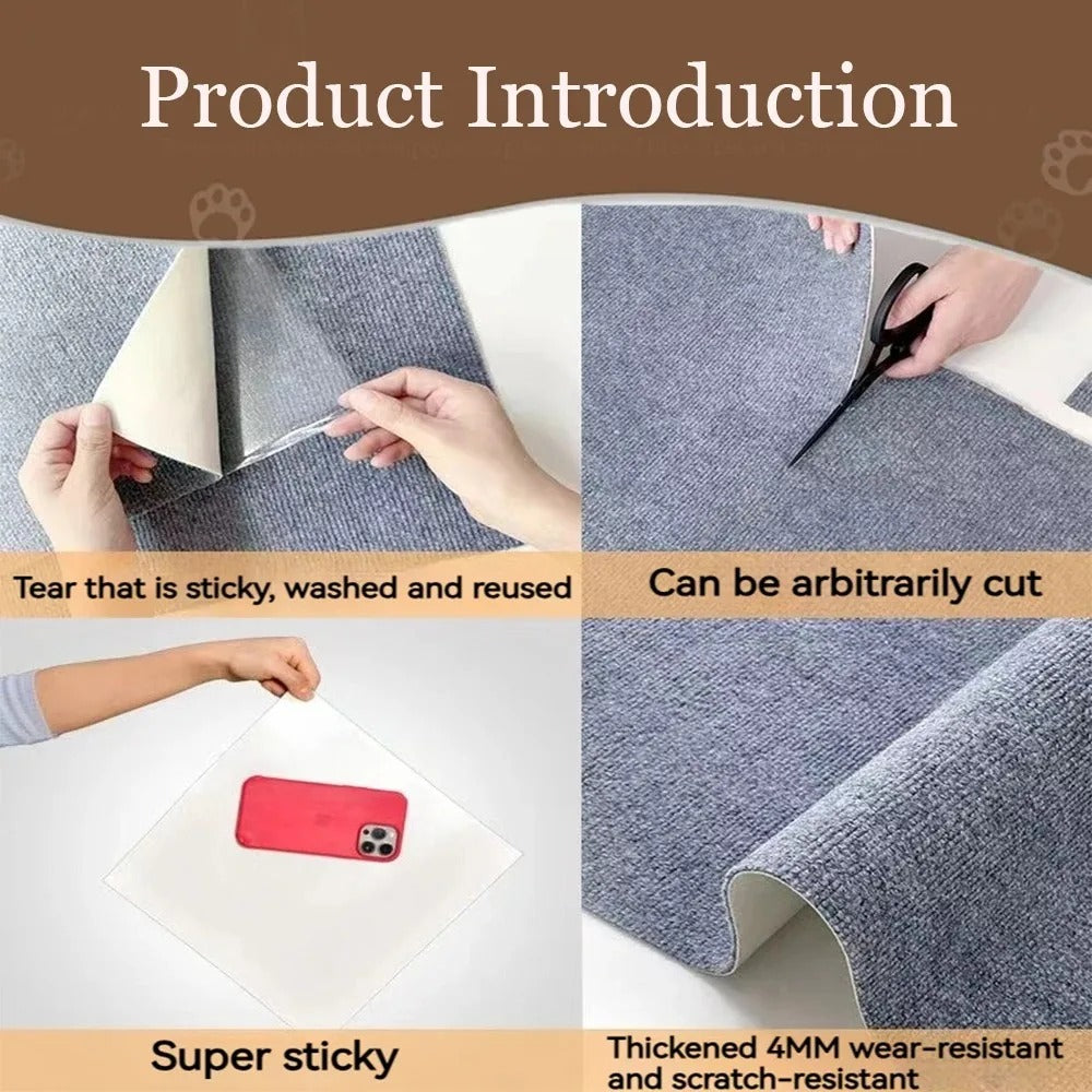 Furniture Scratch Guard Sheets for Cats – Trim-to-Fit Couch & Chair Protectors in 6 Colors | Thomler