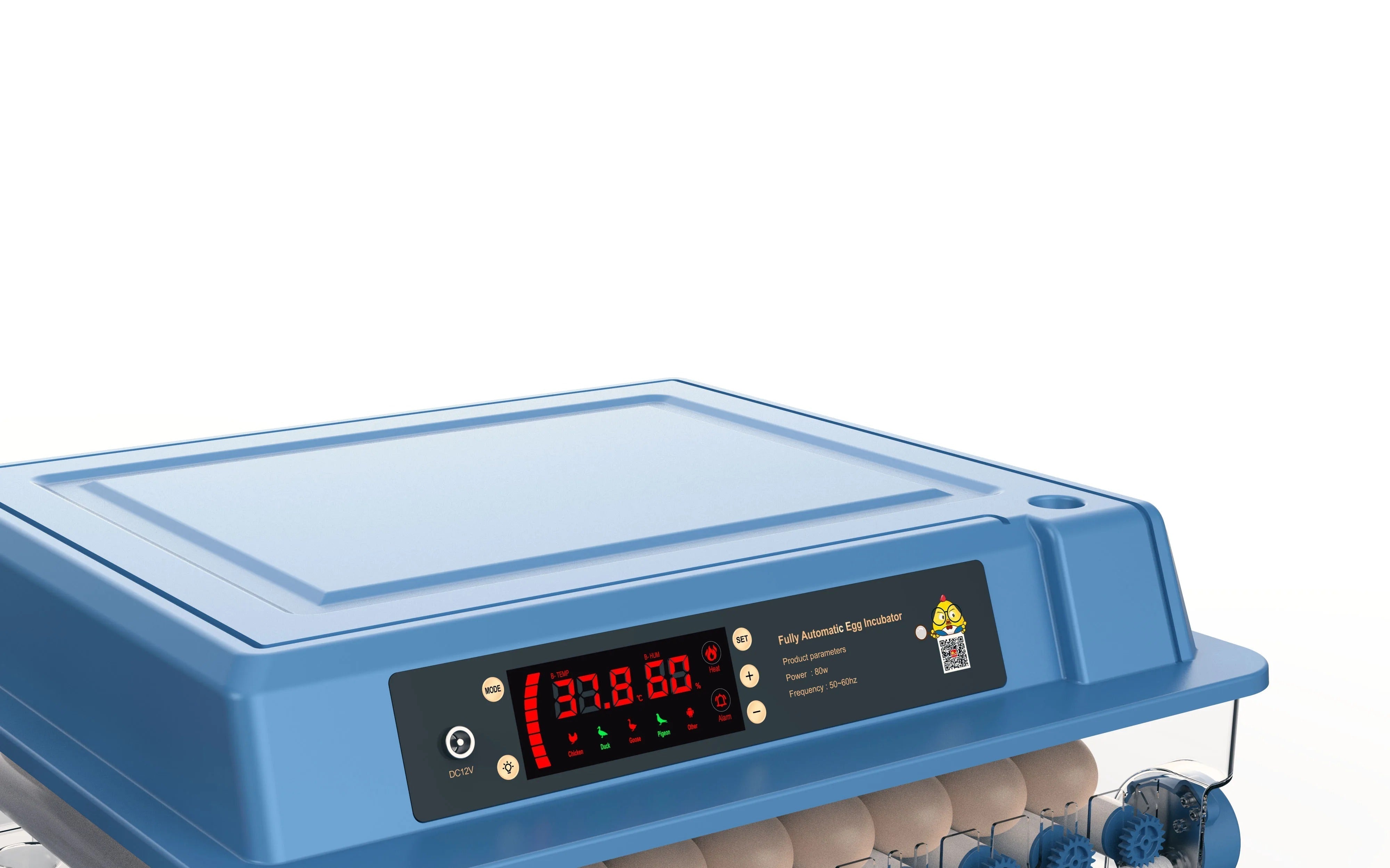 Automatic Egg Incubator with Digital Display & Auto-Turner for Chickens, Ducks & Poultry – 15, 24 or 36 Egg Capacity Home Hatcher for | Thomler