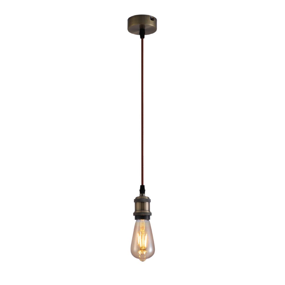 Pendant Light Steel E27 155.0 cm Adjustable Dining Room Kitchen Island Industrial Hanging Ceiling Lamp | Thomler