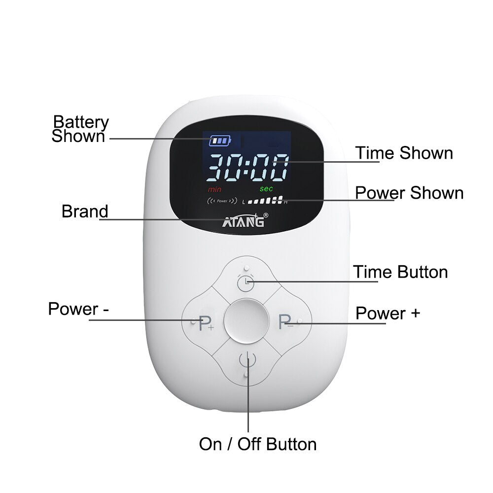 Rechargeable Microcurrent Sleep & Relaxation Device for Better Rest & Calm | Thomler