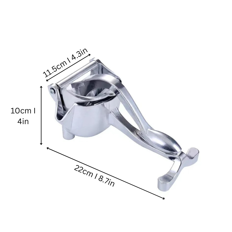 Heavy-Duty Manual Citrus Juicer Press – Aluminum Lever Squeezer for Oranges, Lemons & Limes – Easy Hand-Held Fresh Juice Extractor for | Thomler