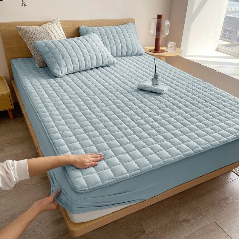 Breathable Mattress Protector Cover – Waterproof, Hypoallergenic, Soft Fitted Sheet for Twin, Full, Queen & King Beds | Thomler