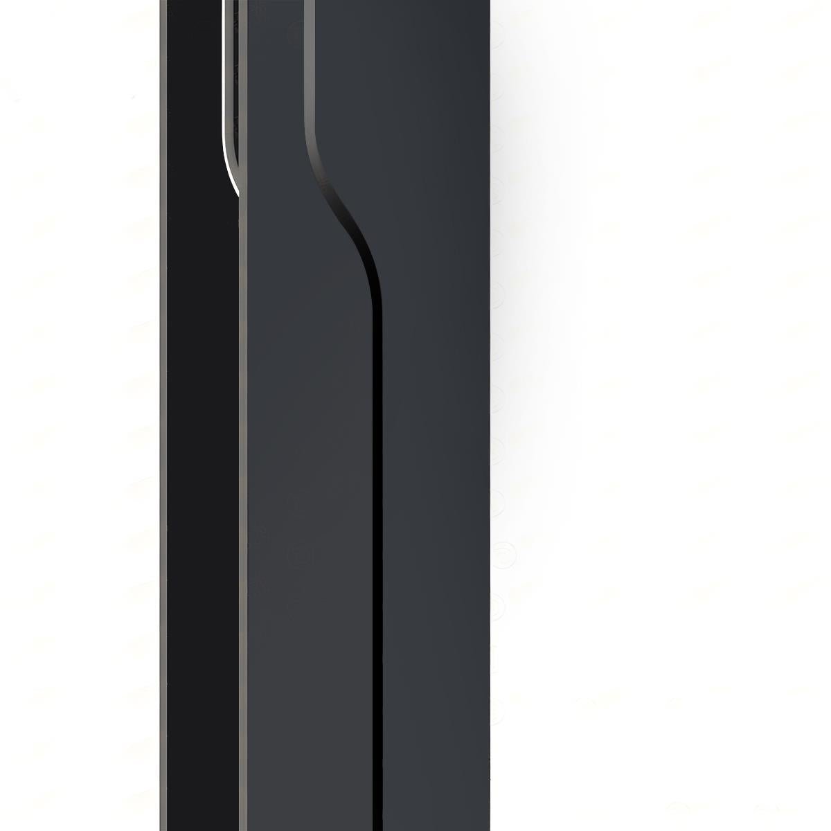Contemporary Rectangular Post Lamp 30W Charcoal Finish for Pathway Driveway Yard Hardwired 110-220V IP65 Weatherproof Bollard Fixture | Thomler