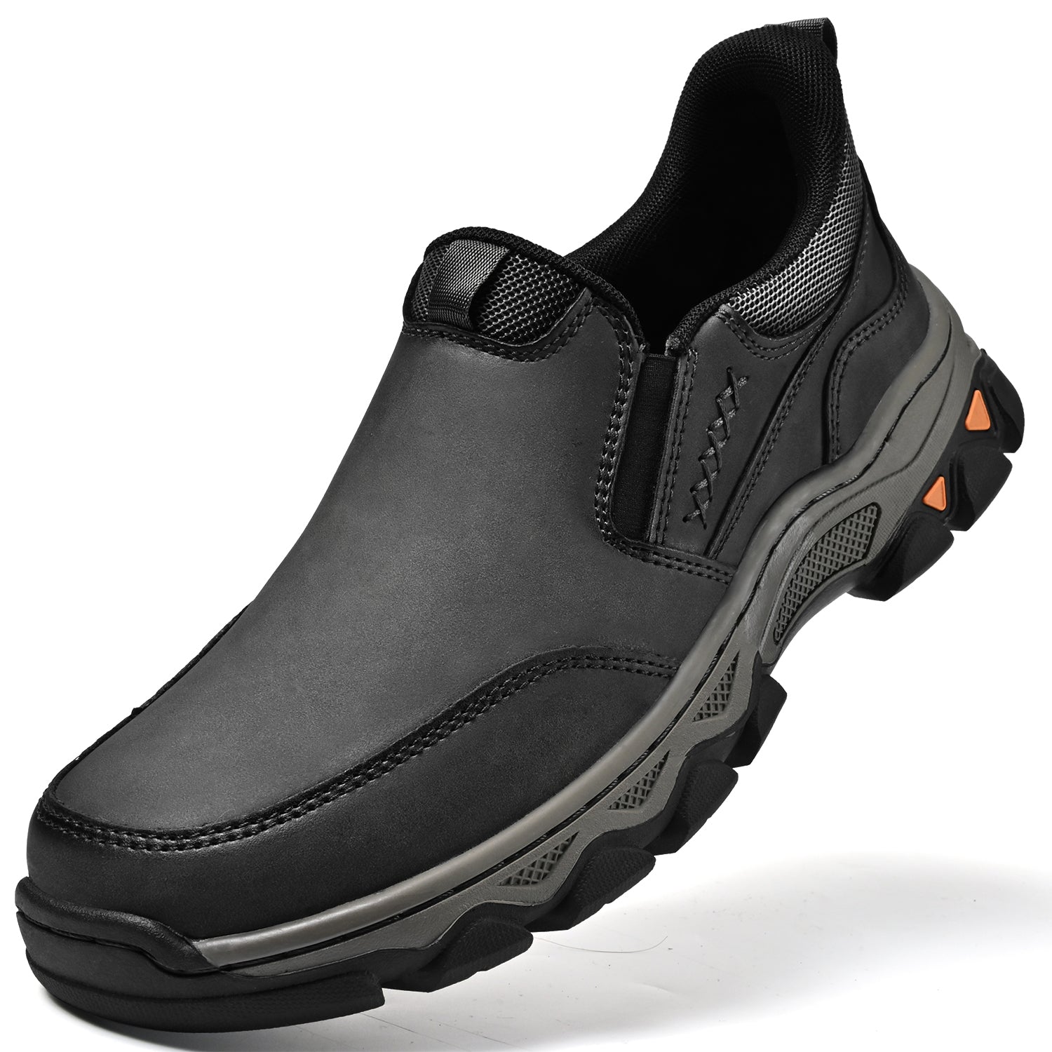 Men's Arch Support Slip-On Loafers for All-Day Walking & Standing | Posture-Correcting Footbed | Thomler