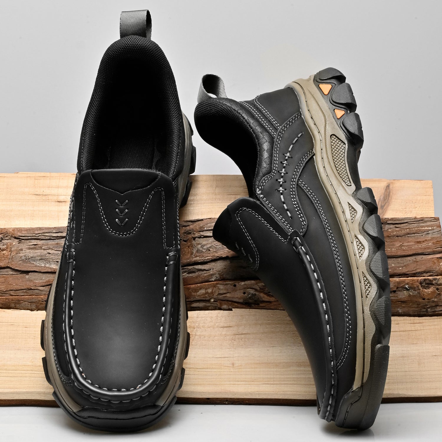 Men's Arch Support Loafers for All-Day Comfort & Posture Alignment – Cushioned Sole, Non-Slip Tread, Breathable Upper – Perfect for Work | Thomler