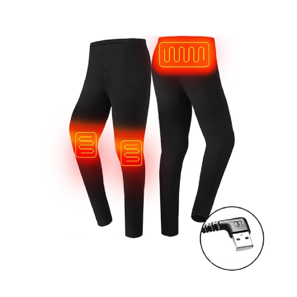 USB-Powered Heated Base Layer Set for Men & Women – Thermal Long Johns with Warming Zones | Thomler