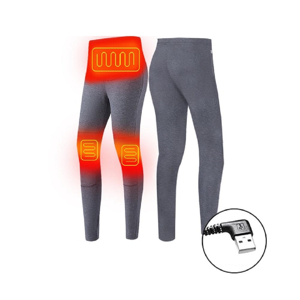 USB-Powered Heated Base Layer Set for Men & Women – Thermal Long Johns with Warming Zones | Thomler