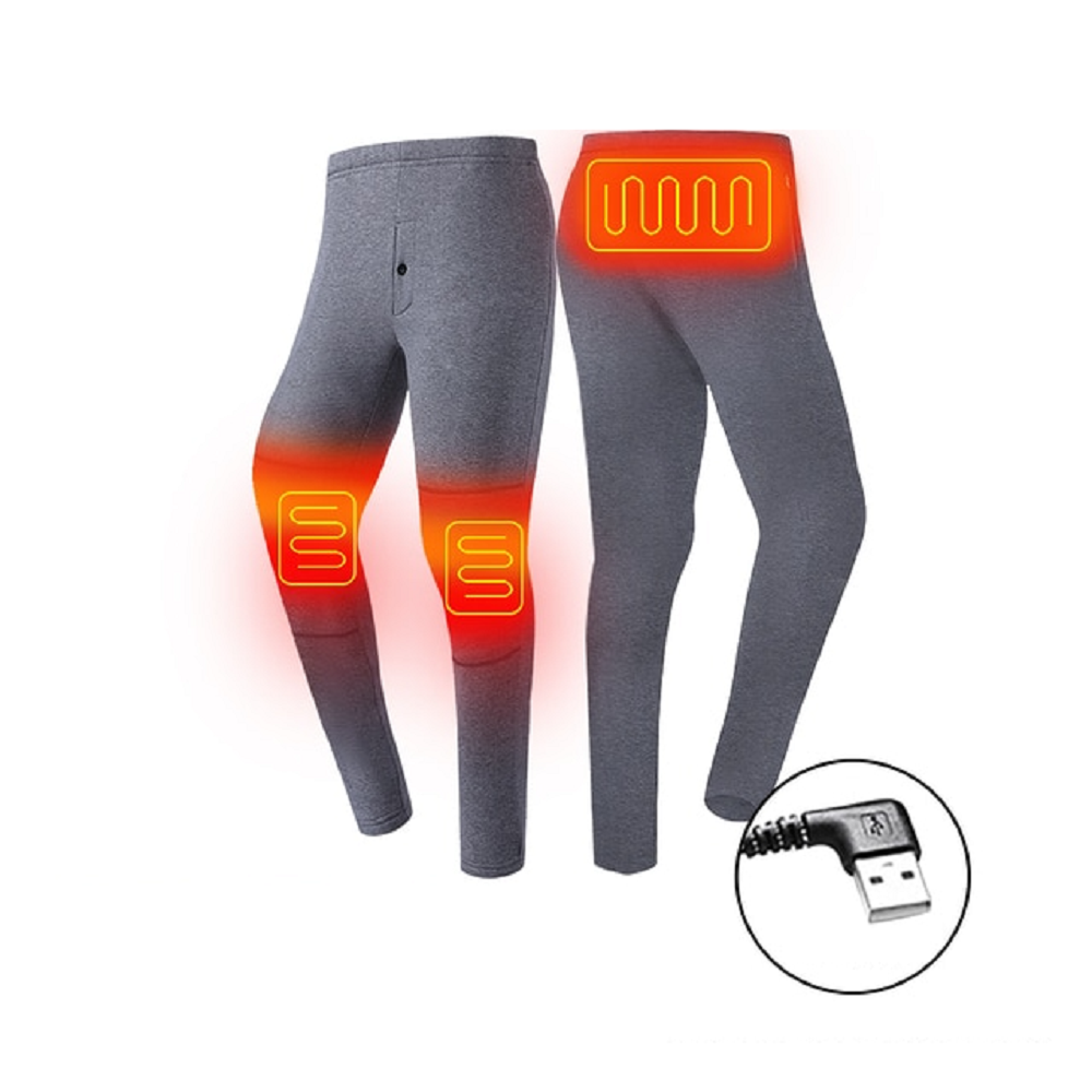 USB-Powered Heated Base Layer Set for Men & Women – Thermal Long Johns with Warming Zones | Thomler