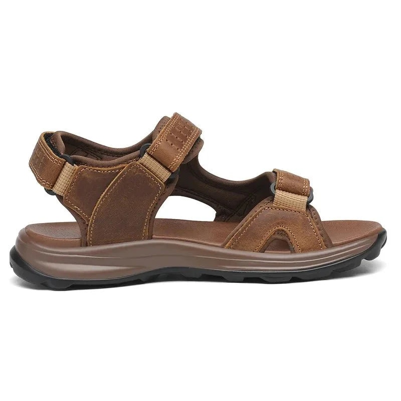 Men's Hiking Sandals with Anti-Slip Sole – Adjustable Straps, Open-Toe Design for Trail Walking & Summer Outdoor Adventures | Thomler
