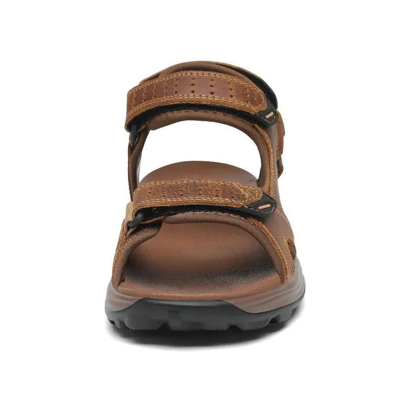 Men's Hiking Sandals with Anti-Slip Sole – Adjustable Straps, Open-Toe Design for Trail Walking & Summer Outdoor Adventures | Thomler