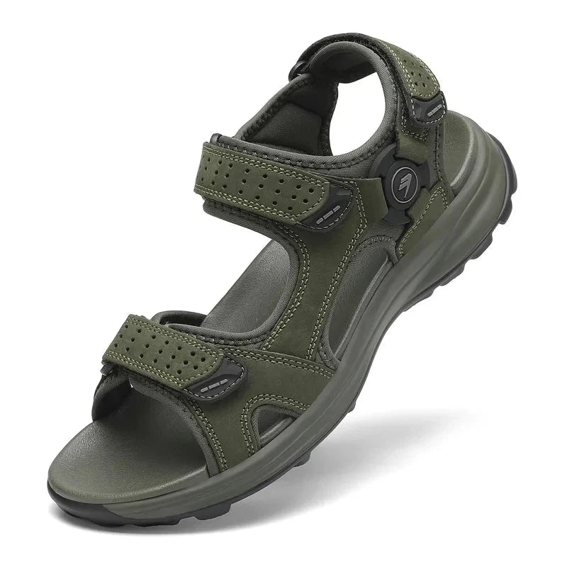 Men's Hiking Sandals with Anti-Slip Sole – Adjustable Straps, Open-Toe Design for Trail Walking & Summer Outdoor Adventures | Thomler