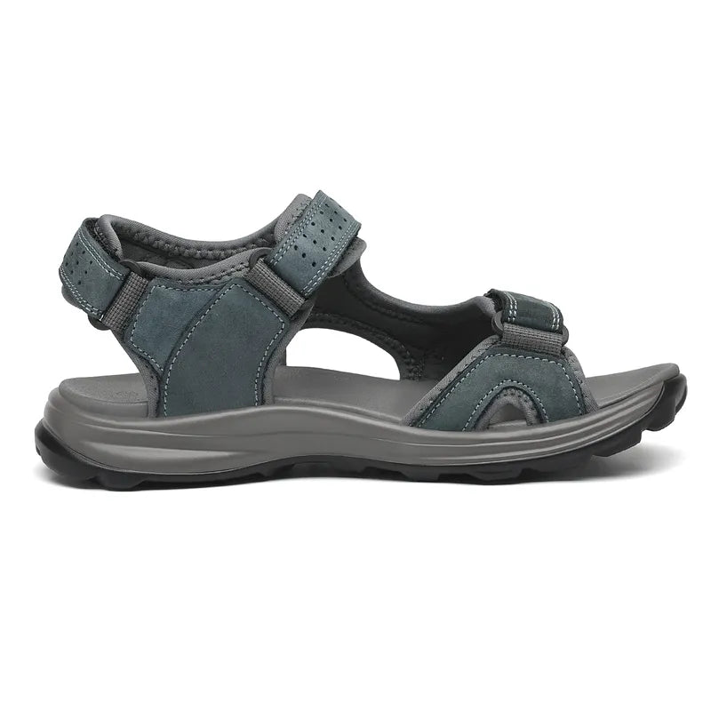 Men's Hiking Sandals with Anti-Slip Sole – Adjustable Straps, Open-Toe Design for Trail Walking & Summer Outdoor Adventures | Thomler