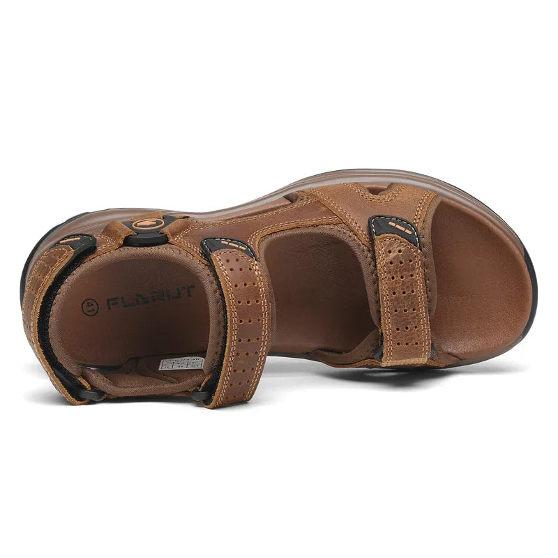 Men's Hiking Sandals with Anti-Slip Sole – Adjustable Straps, Open-Toe Design for Trail Walking & Summer Outdoor Adventures | Thomler