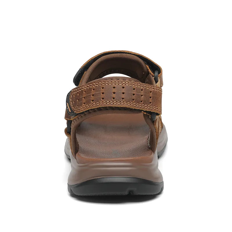 Men's Hiking Sandals with Anti-Slip Sole – Adjustable Straps, Open-Toe Design for Trail Walking & Summer Outdoor Adventures | Thomler