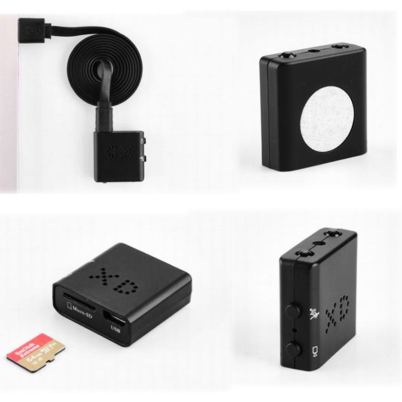 Compact 1080P Surveillance Camera Wi-Fi Remote View Motion Sensor Night Vision Loop Record USB Rechargeable Home Security Cam | Thomler