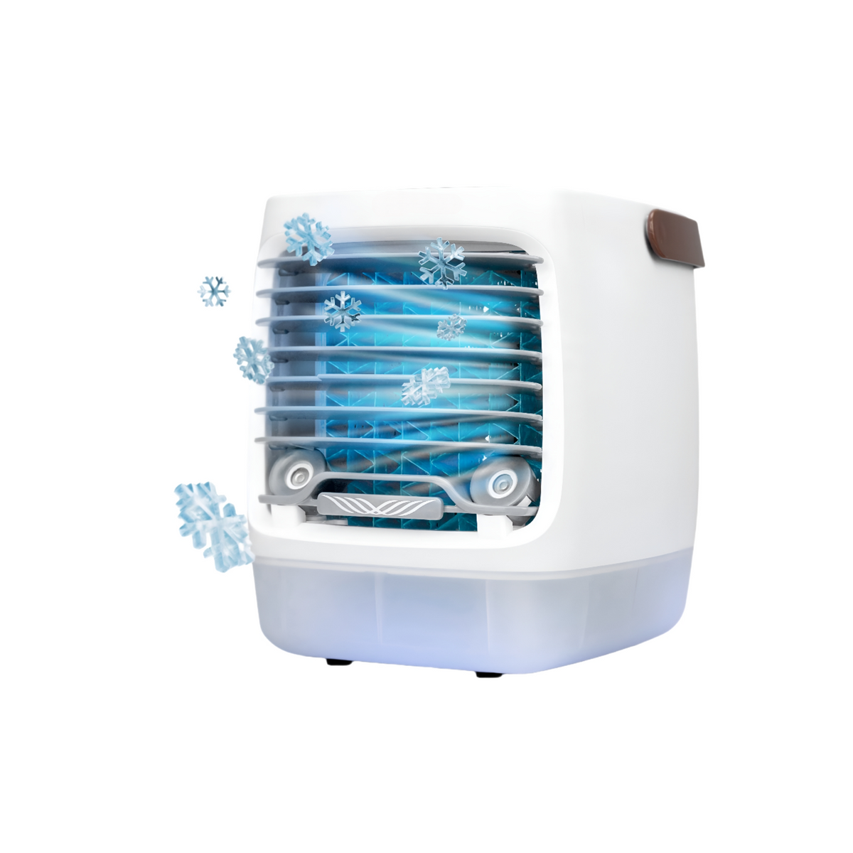Portable Evaporative Personal Air Cooler – USB Rechargeable Desktop Fan with Adjustable Speed & Quiet Operation for Home, Office & Travel | Thomler
