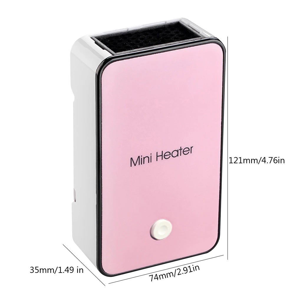 Compact Ceramic Desktop Heater – Personal Warmth for Office & Home | Thomler