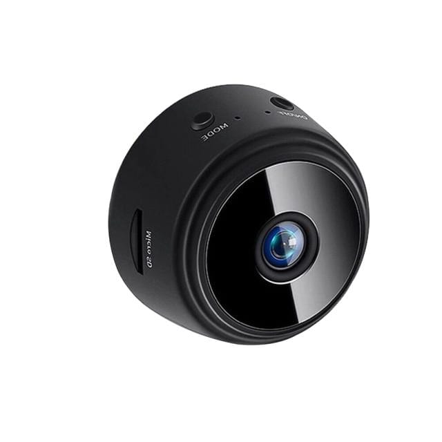Compact 1080p HD Security Camera with Magnetic Mount for Home Office Monitoring | Indoor WiFi Spy Cam with Night Vision Wide Angle | Wireles | Thomler