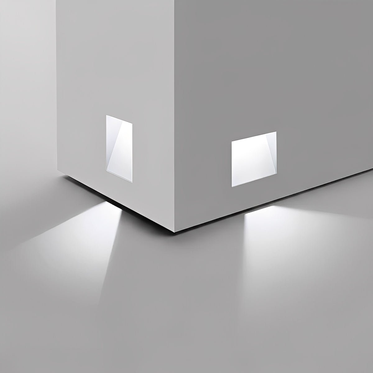 Motion-Activated LED Wall Sconce – Aluminum Rectangular & Square Designs for Hallways, Bedrooms & Staircases | Thomler