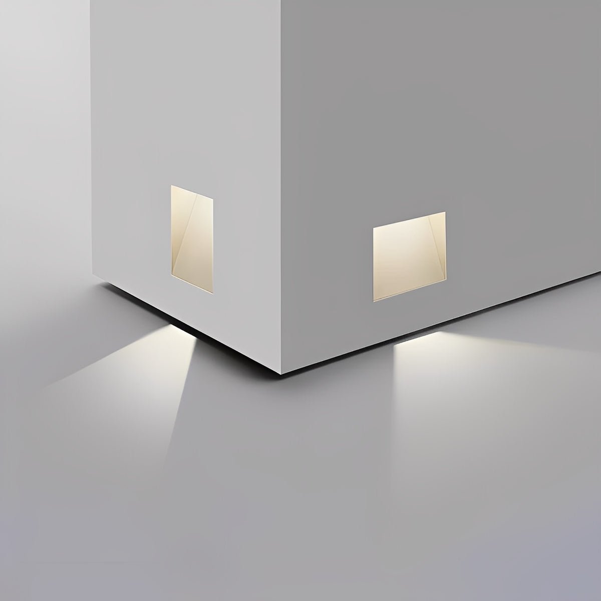 Motion-Activated LED Wall Sconce – Aluminum Rectangular & Square Designs for Hallways, Bedrooms & Staircases | Thomler