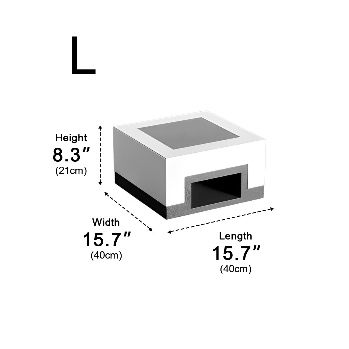 Post Light Stainless Steel 40.0 cm Waterproof Warm White Garden Driveway Solar LED Fence Cap Outdoor Lighting | Thomler