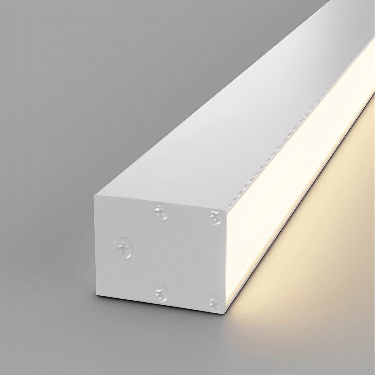Ceiling Light Aluminium Linear 200.0 cm Black Dimmable LED Living Room Hallway Bedroom Modern Strip Lighting | Thomler