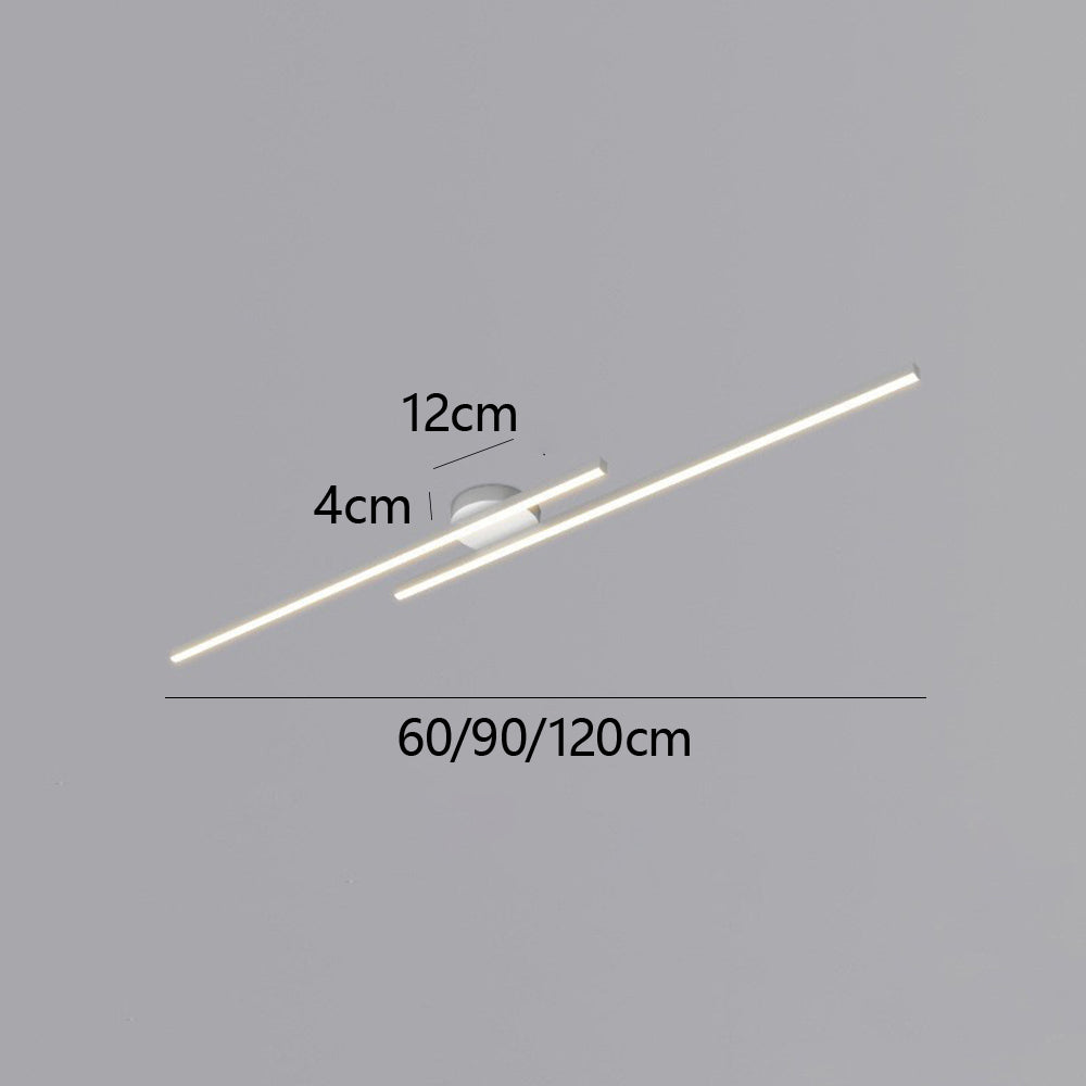 Semi-Flush LED Ceiling Light – Modern Aluminum Design, Dimmable & Color-Changing Options for Bedroom, Living Room & Kitchen | Thomler